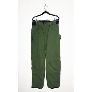 Burton Snowboard Universe Women's Army Green Snowboard Ski Winter Snow Pants